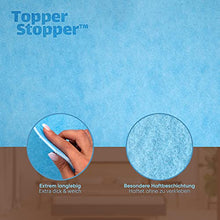 Topper Stopper - Tappetino antiscivolo premium per letti boxspring, topper e materassi, sottomaterasso di dimensioni 120 x 180 cm