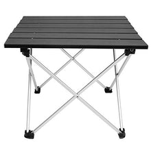 Asixxsix Tavolo Pieghevole, Bellissimo Tavolo da Barbecue con metodo di Fissaggio a X Stabile e Durevole, Lega di Alluminio Portatile per Barbecue da Campeggio