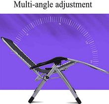 Heavy Duty Zero Gravity sedia reclinabile ufficio patio esterno pieghevole portatile con gamba quadrata e supporto tazza