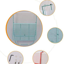Elegante Semplicità Scaffale Scaffale Sospeso a Parete Scaffali Iron Art Pieghevole Semplice Mini Balcone Tavolo da Appendere Ringhiera in Metallo, 4 Colori, HJJ, bianca, 60x40x39cm