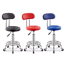 XHCP Sgabelli da Bar Set di 2 sgabelli da bancone Regolabili Bar Sgabelli da Bar girevoli in Pelle PU dal Design Moderno Sgabelli con Alzata a Gas per bancone da Cucina Sedile Girevole