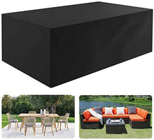 YULIAN Garden Mobili Covers 123x123x74cm, Terrazza Arredamento Copertina Set Impermeabile, Terrazza Tavolo Covers Tavoli e sedie Combinazione Combinazione Set Alte Prestazioni Oxford Tessut.