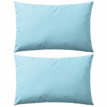 SKM Cuscini da Esterno 2 pz 60x40 cm Azzurro