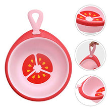 TOYANDONA Lavabo per Bambini Lavabo per Bambini con Patten di Pomodori Cartone Animato E Manico Appeso per Cucina di Casa da Viaggio All'aperto