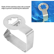 Clip per tovaglia squisita Facile da Usare ca. 6.5 * 5.2 cm per la casa(Star)