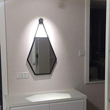 Chenbz Specchio per Il Trucco Semplice Esagonale, Muro per Il Bagno Specchio Creativo Specchio da Bagno Specchio da Bagno a Muro Specchio da Parete