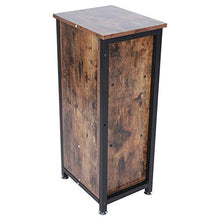Retro Industriale Comodino Comodino Comodino Comodino Storage Cabinet Per Soggiorno Camera Da Letto 30x37x80cm
