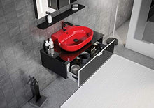 ORKA - Mobili da bagno con lavabo bianco YALIKOY 90 cm