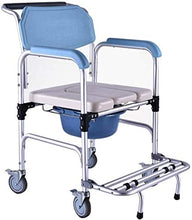 Heavy Duty bariatrica Folding Commode Stand Alone Bed Side Commode e Over The Commode igienici