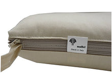 Maffei Art 731 Cuscino Dralon per Lettino, Sfoderabile Made in Italy. Colore Ecru. Pezzo Singolo