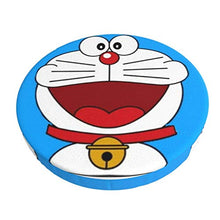 Doraemon - Coprisgabello rotondo per sedia da bar, lavabile, elastico, per sgabelli rotondi da 35,6 cm