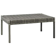 vidaXL Divani Set da Giardino 9pz in Polyrattan Grigio Canapè Sofa da Giardino - Arredi Casa