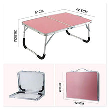 LNSTORE 61 * 42.5 * 26.5 cm Tabelle Pieghevoli da Esterno Tavoli e sedie Camping in Lega di Alluminio Tavolo da Picnic Impermeabile Ultra Light Durevole da Tavolo Pieghevole Desk Comodo e Durevole