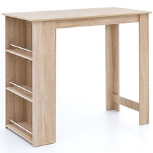 WOHNLING WL5.733 - Tavolo da barba, in truciolato, 120 x 107,5 x 60 cm