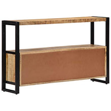 FAMIROSA Armadietto 120x30x75 cm in Legno Massello di Mango