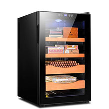 Cigar Humidor elettronico Cabinet Temperatura costante idratante Muto Risparmio energetico Legno di Cedro 400 Sigaro capacità LED Luce Fredda