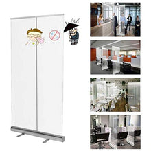 LHDQ Barriera parafiato in plexiglass Trasparente, Separatore per Merce e pagamenti Ideale per farmacie, Negozi, edicole, uffici ed Imprese,80 * 200cm