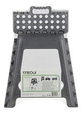 Arregui TB-039-G Sgabello Pieghevole Multiuso Alto 39 cm, Grigio