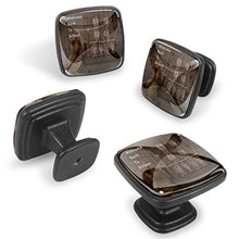 Gatto intelligente Pomelli per Porta Set di 4 Pomelli per Mobili Manopole per Cassetti Cucina Armadio Vetro