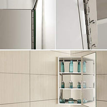 Armadietti a specchio Specchio Triangolare con Lampada Armadio a Specchio per Bagno in Acciaio Inossidabile Specchio a Parete con mensole Armadietto dei medicinali ad Angolo Specchi da Parete