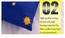 Anben - Cuscino per sdraio da spiaggia, imbottito, per interni ed esterni, 40 x 110 x 8 cm, colore: azzurro cielo