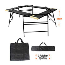 ZDYLM-Y Tavolo da Barbecue Portatile Pieghevole, Tavolo da Picnic Pieghevole Combinato Multifunzionale Impermeabile, metodi di Installazione Multipli