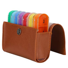 Borsa portaoggetti portatile Scatola porta medicinali, organizer per medicinali, per donna uomo