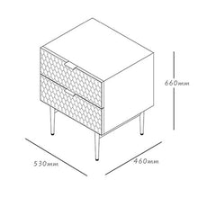 RCLD Camera da Letto di Legno Solida di Struttura della Tabella di condimento di stoccaggio del Governo dei comodini (Color : Pink, Size : 53 * 46 * 66cm)