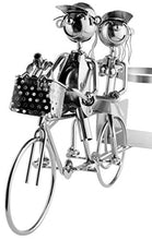 Brubaker Portabottiglie dal Design Coppia su Tandem- con Biglietto di Auguri