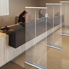 LHDQ 80 * 200cm Barriera parafiato in plexiglass Trasparente per Merce e pagamenti Ideale per farmacie, Negozi, edicole, uffici ed Imprese
