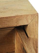 FAMIROSA Comodini 2 pz 40x30x50 cm in Legno Massello di Teak