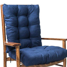 Hinder - Set di 2 cuscini per sedia a dondolo, in rattan, per divano, sedia da giardino, cuscino per schienale e fondo