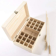 joyMerit 25Pcs di Legno di Visualizzazione di Olio Essenziale di Aromaterapia