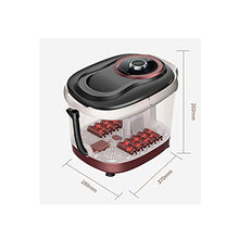 ZWJ-Massaggiatore per Piedi Pediluvio Barrel Pediluvio Completamente Automatico Riscaldamento Elettrico Casa Piede Lavatrice Self-Service Massaggio Profondo Benna Vasca per i Piedi (Color : B)