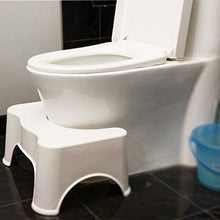 Sgabello per WC, alto 21cm, sgabello per potersi accovacciare sul WC, aiuto e sollievo contro stipsi e gonfiore, allinea il colon per più sollievo veloce e più facile