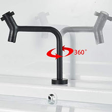 LMH nero alto bacino lavabo rubinetto singolo bagno lavabo lavabo lavabo rubinetto miscelatore rubinetto singolo acqua fredda lavabo crane rubinetto rubinetto bagno rubinetto ( Dimensione : 190323 )