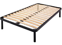 Dolci Sogni Rete A DOGHE 120x200 Letto Piazza E Mezzo con Barra Centrale Completa di Piedi da 30 CM