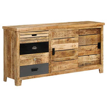 FAMIROSA Credenza in Legno Massello di Mango 160x40x80 cm