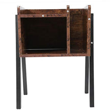 zcyg Comodino Comodini Comodino, Comodino alla Moda, Comodino Impilabile con Comodino in Legno Verticale