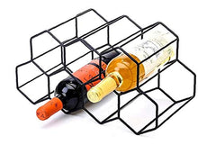 Vino Wine Rack bagagli Holder 7 Bottle Holder Wine Rack Tribuna Protector controsoffitto libero basamento del Wine Rack