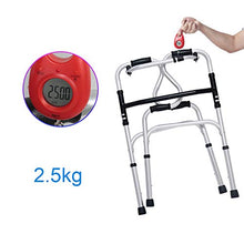 DGEMF Struttura Mobile per deambulatore con Mobilità ridotta Pieghevole con scroller Mobile Regolabile in Altezza, con Sedile da Bagno e Water,Withoutwheels