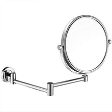 specchio trucco,specchio trucco,Specchio per il trucco pieghevole a scomparsa da 8 pollici 5 volte, specchio per il trucco creativo di bellezza per il bagno cromato