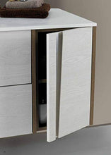 Set Mobile Lavabo Specchio LED Arredo Bagno Moderno Philadelphia90 CERAMICHEMIRANDA-Rovere