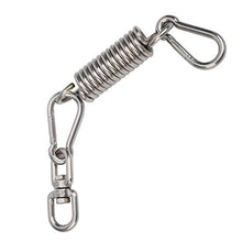 Jeanoko Safe Swing Chair Spring Hanging Chair Kit amaca molla rotante Loop forte per amache