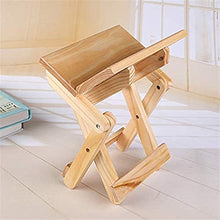 Sgabello Pieghevole in Legno Portatile Sgabello Pieghevole Viaggio Pieghevole Cucina la casa Esterni, Interni