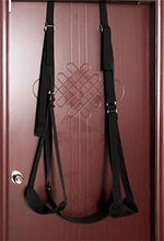 On The Door Swing There is a Portable Swing with a Cushion And a Door Belt