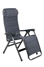 Crespo ap-232/86 Air Deluxe Sedia reclinabile, Grigio, 86 x 72 x 118 cm
