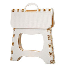 Weehey Sgabello Pieghevole Pieghevole in plastica Sedia Pieghevole Portatile Piccola Panca per Uso Domestico e per Bambini