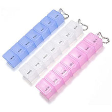 BanGSUN - Contenitore settimanale per pillole, organizer per medicine, per 7 giorni, 1 pezzo