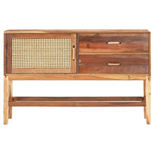 vidaXL Credenza 118x30x76 cm in Legno Massello di Recupero